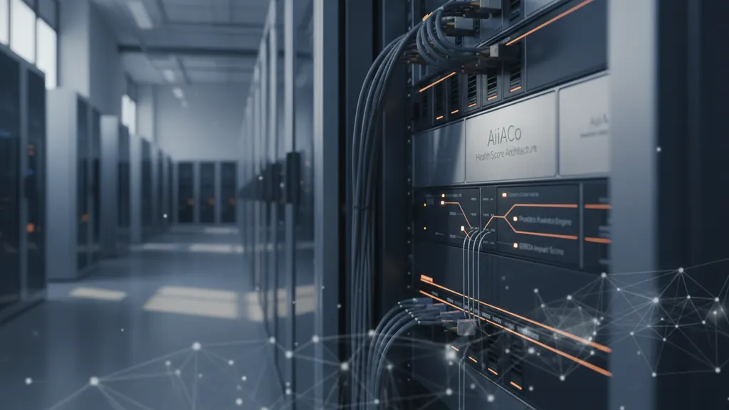 Chief financial officer reviewing AI driven net revenue retention forecast against quarterly business plan