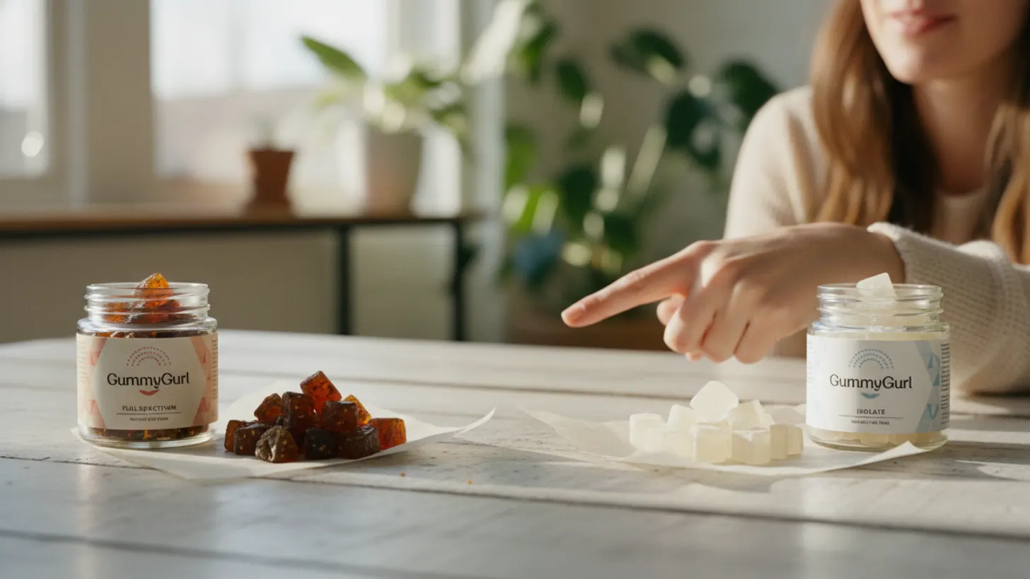 Full spectrum vs isolate hemp gummies: what's the difference? — GummyGurl