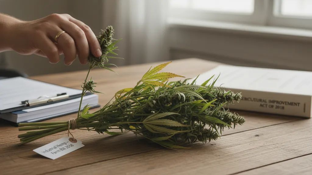 Side-by-side comparison of USDA hemp compliance documents and FDA labelling guidance for hemp-derived THC products