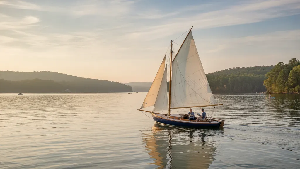 Crowds, chop, and the best time to sail Lake Lanier for a quiet afternoon