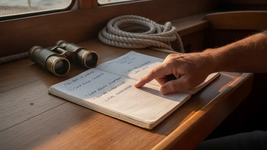 Group of birthday guests gathered on the deck of Lord Nelson sailboat during a milestone celebration on Lake Lanier
