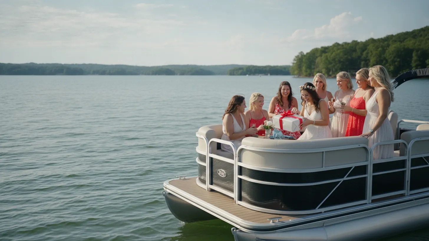 Bridal shower boat charter Lake Lanier: a host's planning guide, Lord Nelson Charters