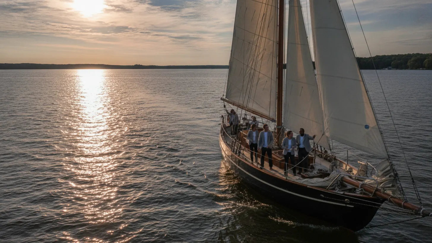 Corporate retreat Lake Lanier sailboat: the team offsite guide, Lord Nelson Charters