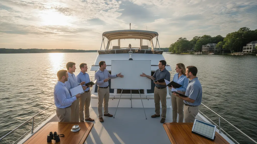 Booking corporate team building Lake Lanier: weather windows and dates