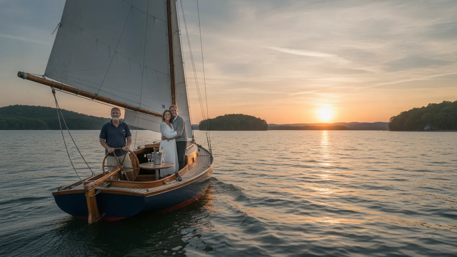 anniversary sailing charter Lake Lanier: Lake Lanier Anniversary Sailing Charter: Plan the Perfect Day, Lord Nelson Charters