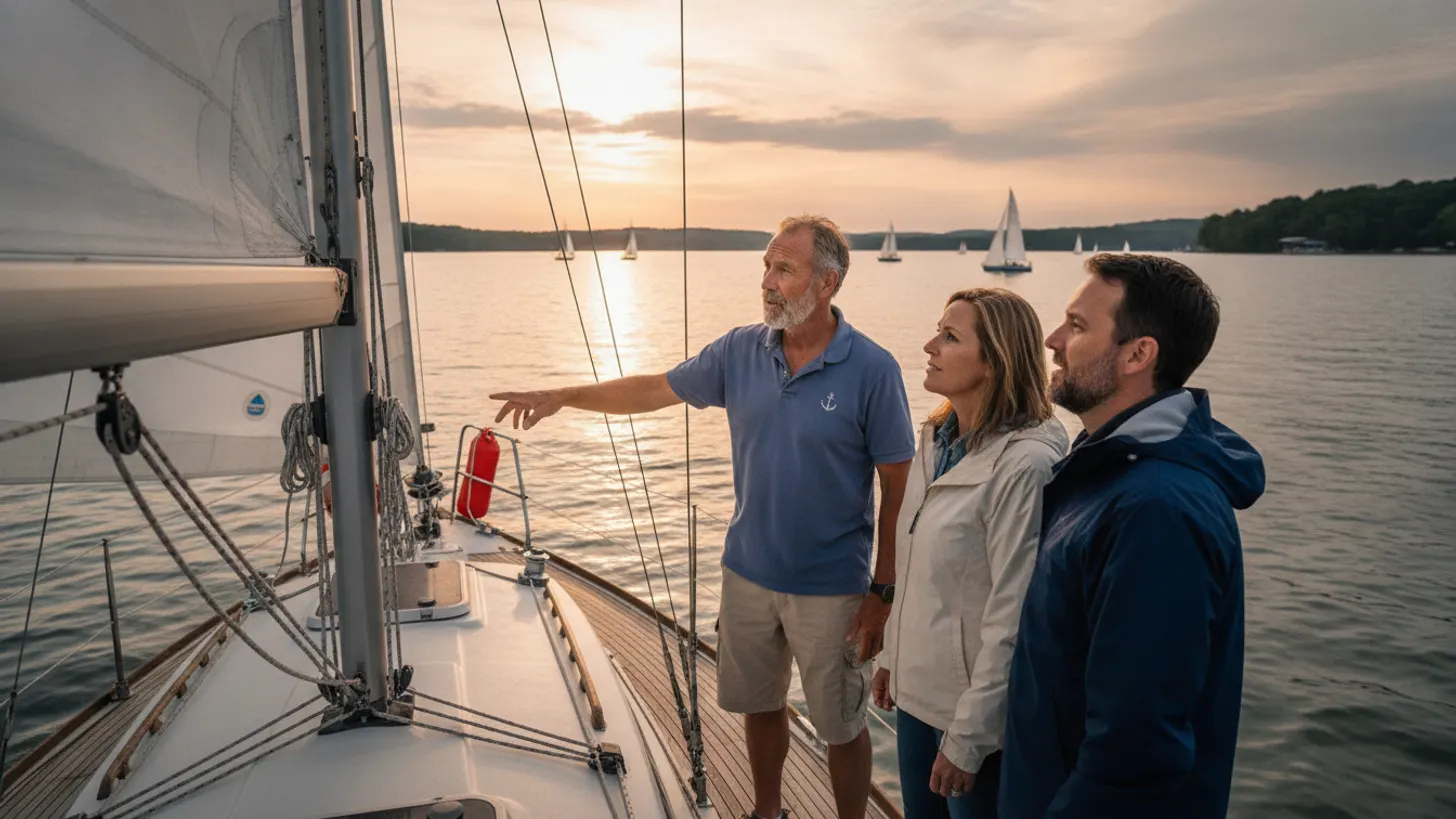 Lake Lanier sailing charter for beginners: a first-timer's guide, Lord Nelson Charters