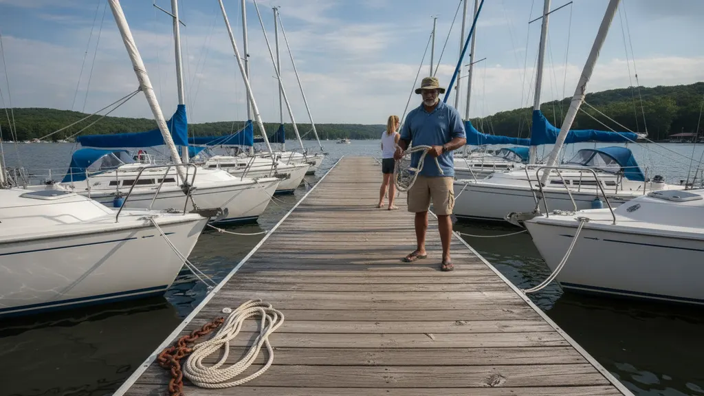 Where we sail from: Aqualand Marina, Dock Q