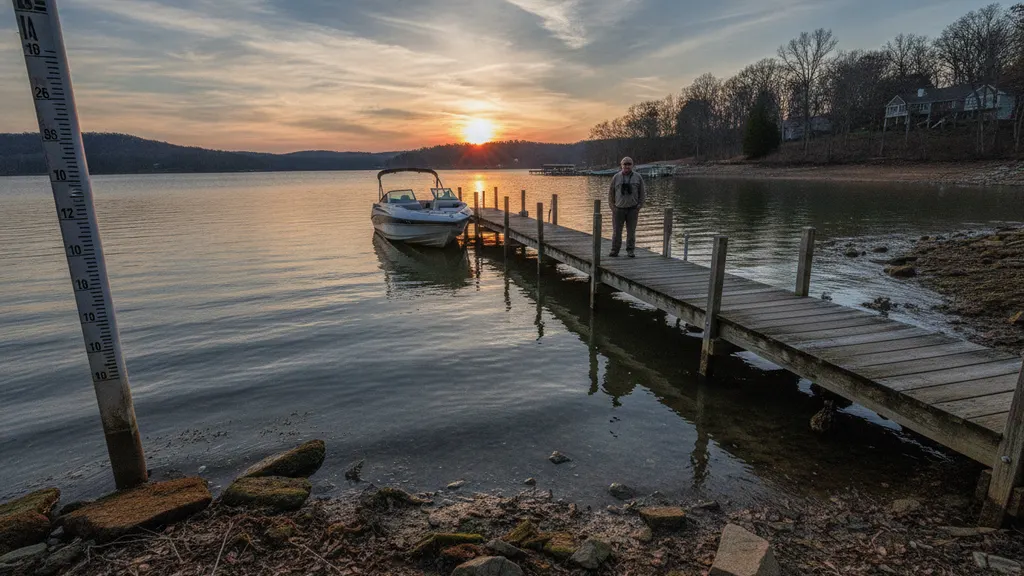 Weather, water levels, and seasonality on Lake Lanier