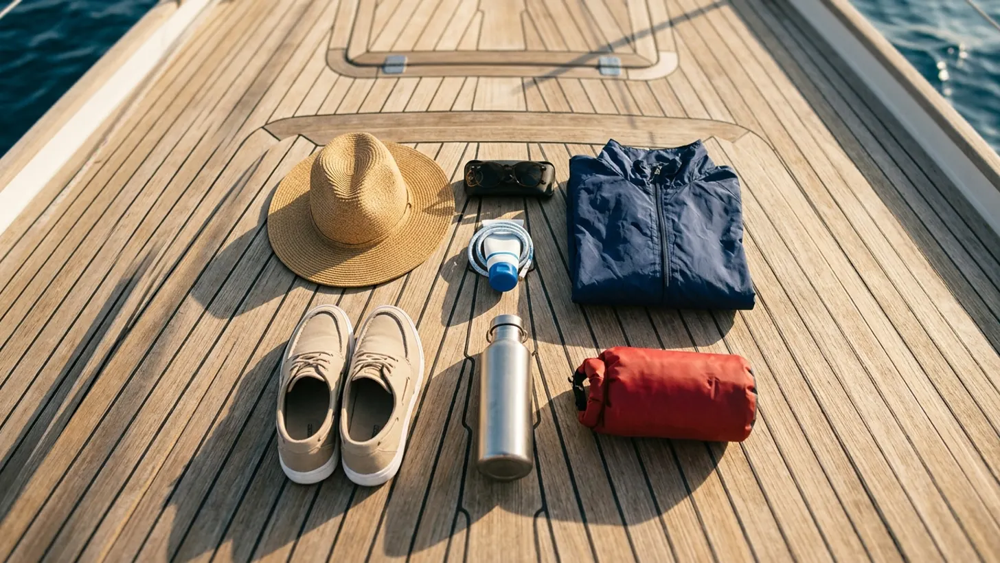 What to bring on a sailing charter: your Lake Lanier gear list — Lord Nelson Charters