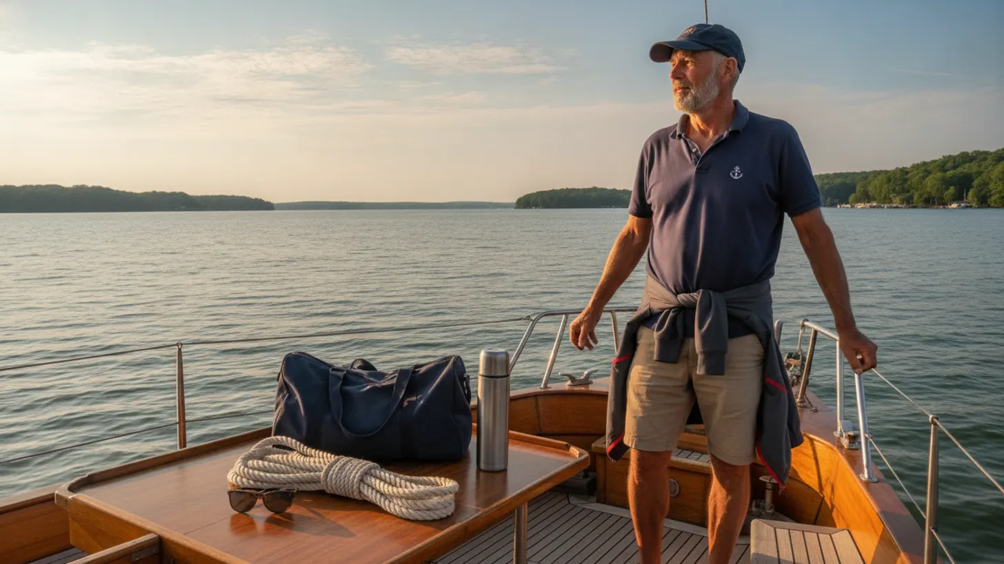 What to wear sailing Lake Lanier: Captain's dress guide for charters, Lord Nelson Charters