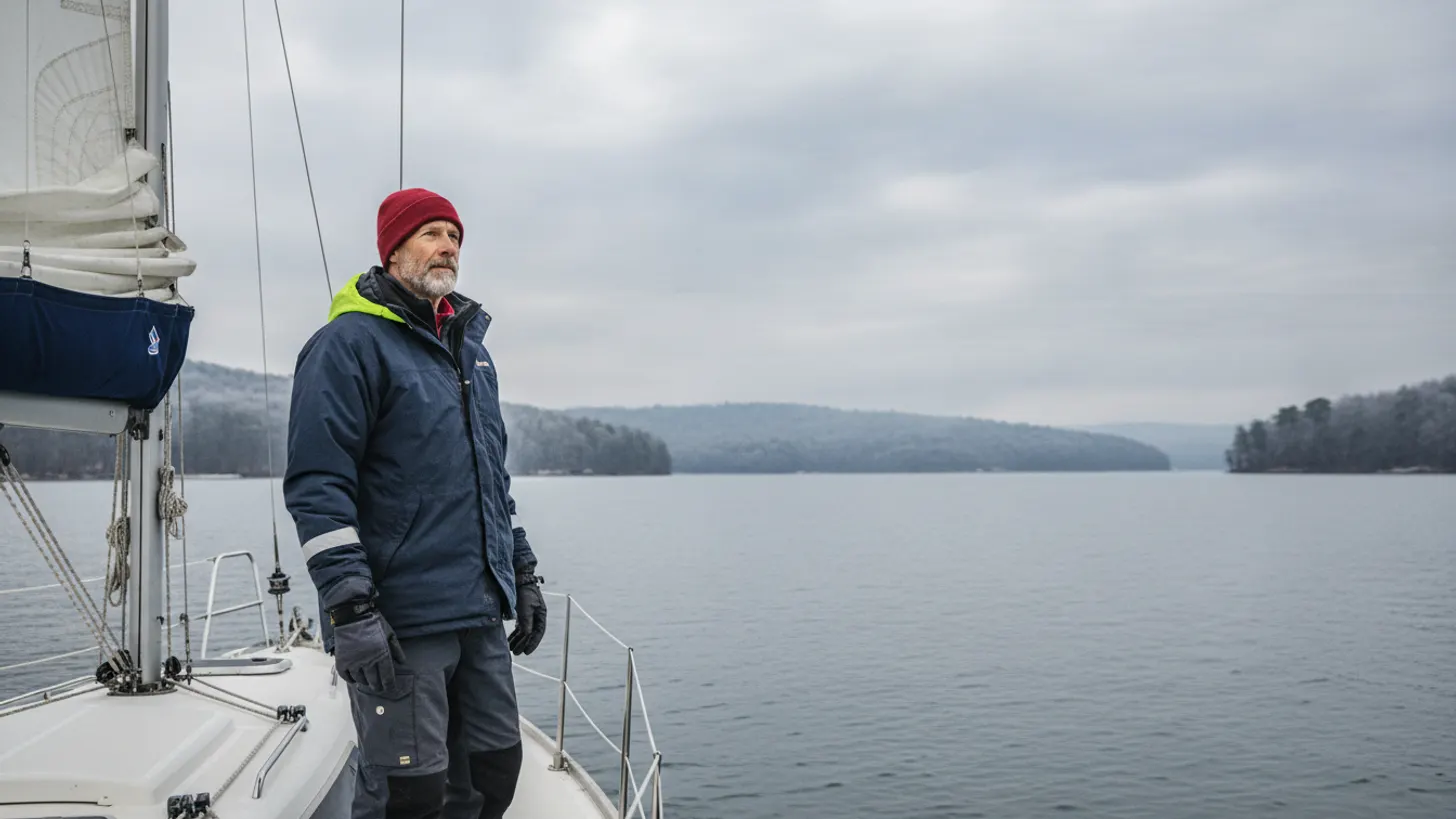 winter sailing Lake Lanier: Winter Sailing on Lake Lanier: A Captain's Cold Weather Guide, Lord Nelson Charters