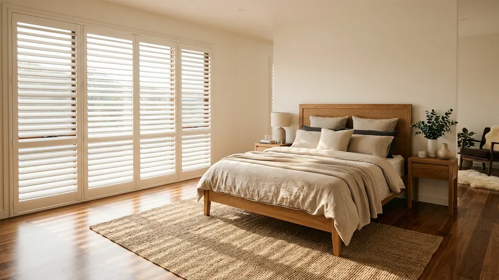 Installer measuring a window for replacement cordless child safe blinds Australia compliant install Riverina home