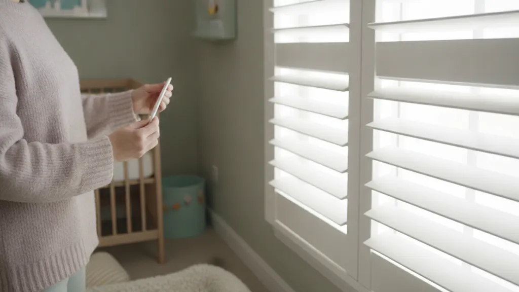 Plantation shutters: the safest child safe blinds Australia option for nurseries