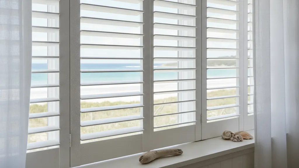 Blind and shutter styles that suit beach houses and holiday homes
