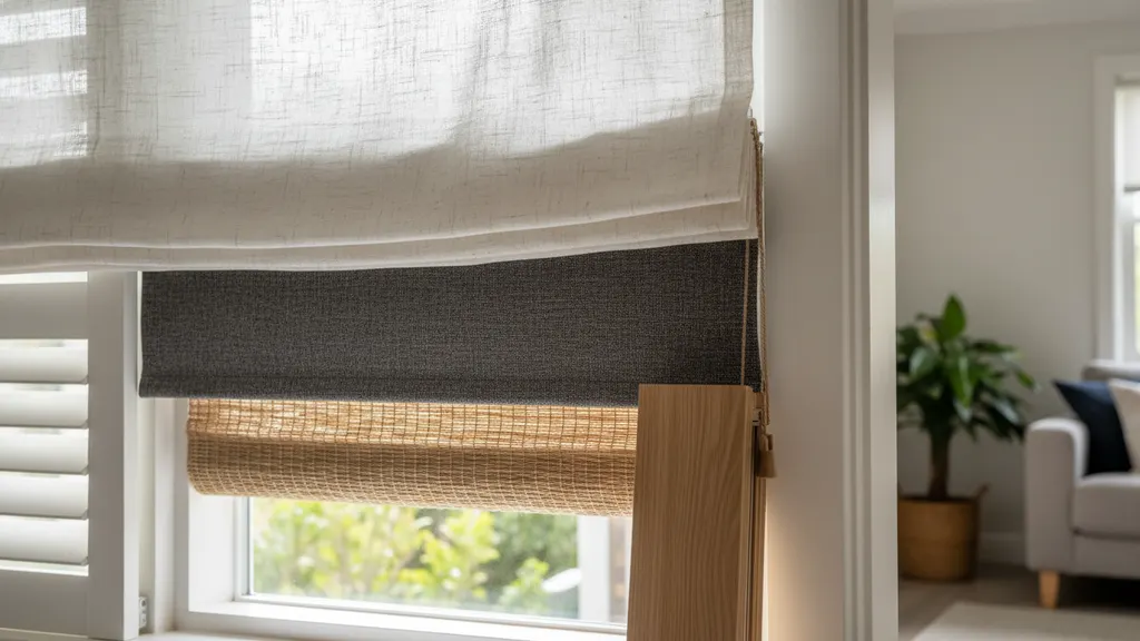 Honeycomb cell blinds installed on a south-facing NSW living room window for winter heat retention