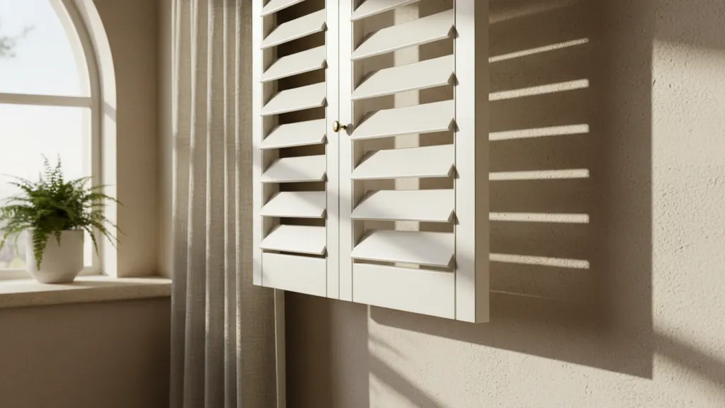 Riverina installer measuring a kitchen window for plantation shutter sizing during a pre-sale visit