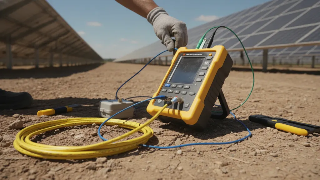 OTDR testing fundamentals for utility-scale solar