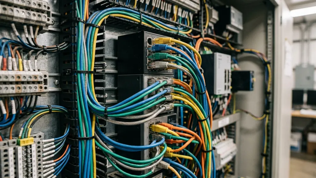 Modbus TCP control room dashboard for utility-scale solar plant operations