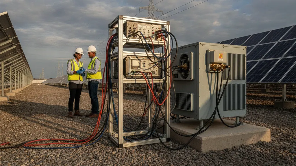 Testing and validating solar plant frequency response at commissioning