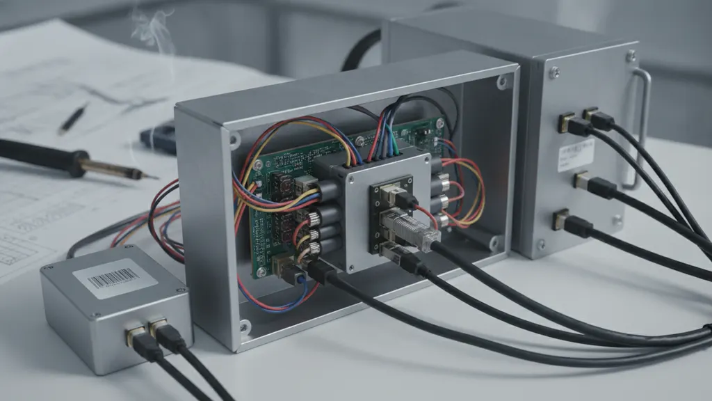 SCADA integration architecture for the solar power plant controller