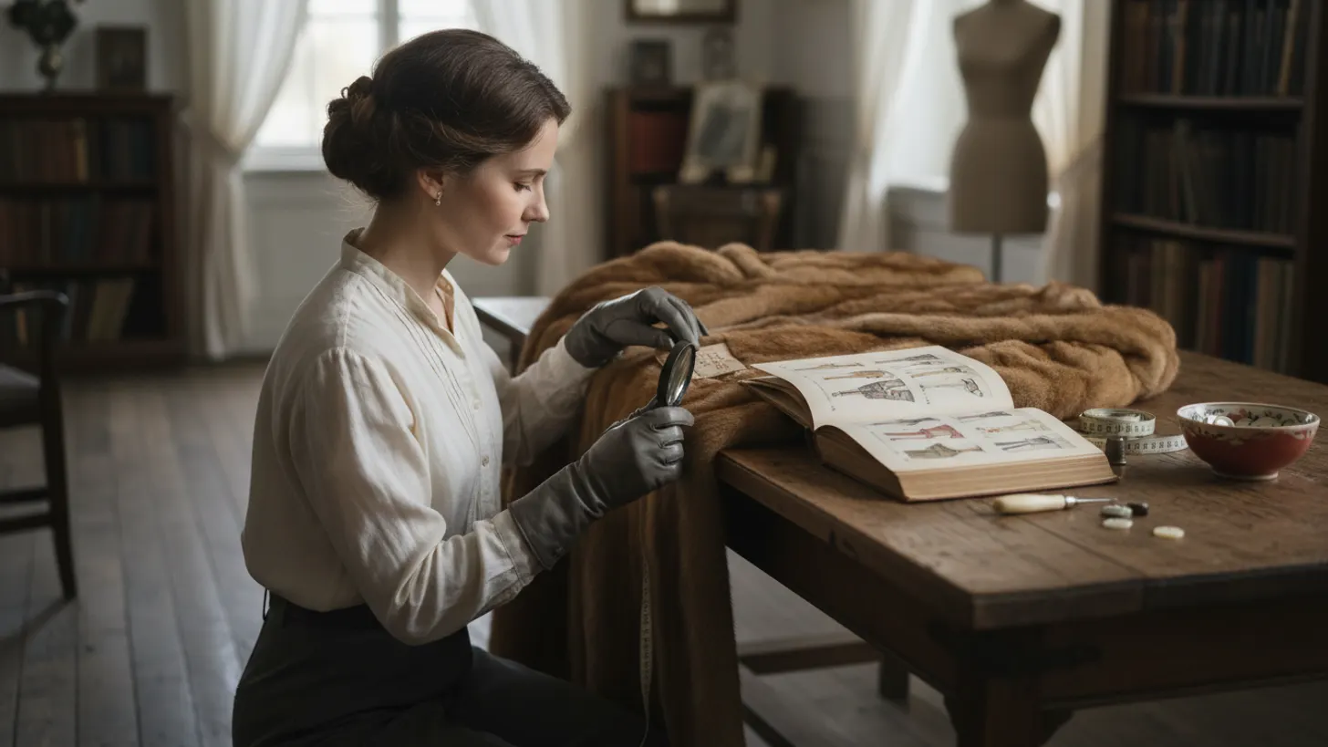 How to date a vintage fur coat: era, label, and construction clues