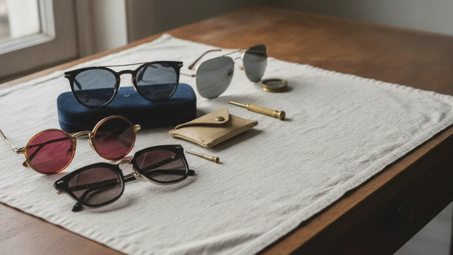 Vintage designer sunglasses guide: frames, labels, and UV safety