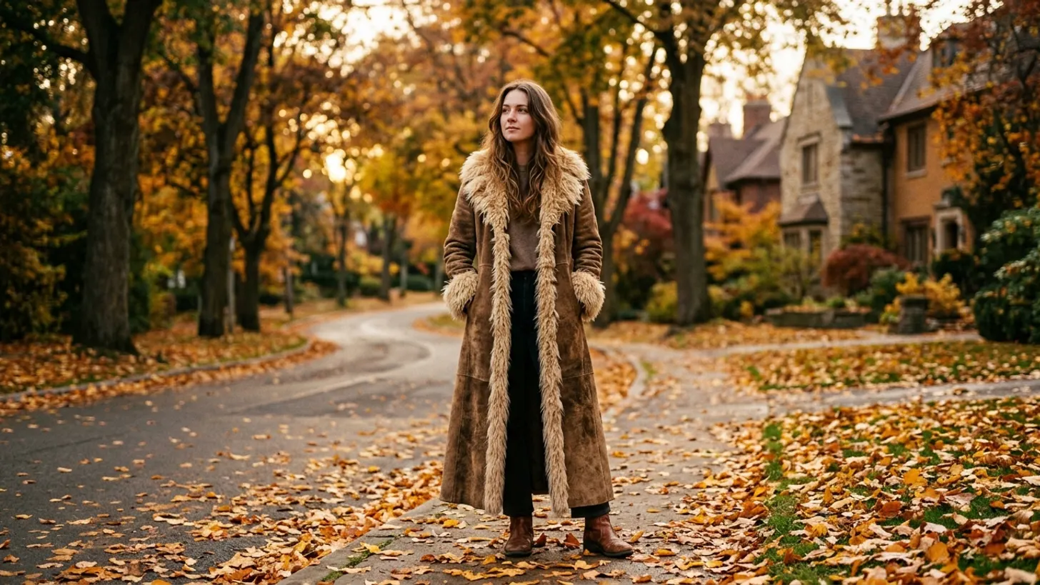 What is a vintage penny lane coat? The 1970s silhouette explained