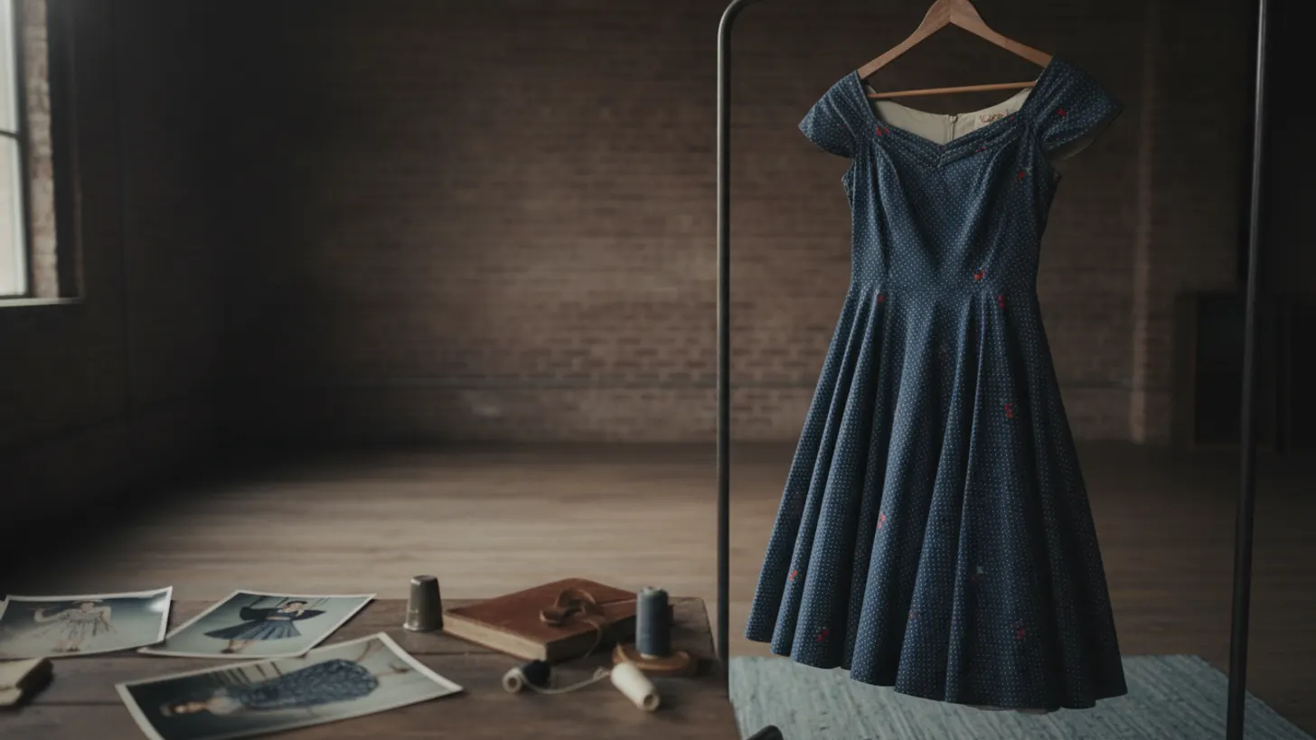 What is a vintage rockabilly dress? 1950s silhouettes and tells